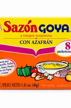 Sazón Goya con Azafrán (8 sobres)