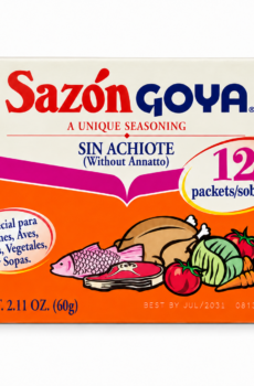 Sazón Goya Sin Achiote (12 sobres)