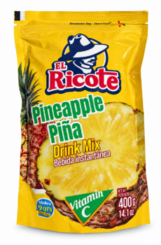 Bebida Instantánea El Ricote sabor Piña – 400 g