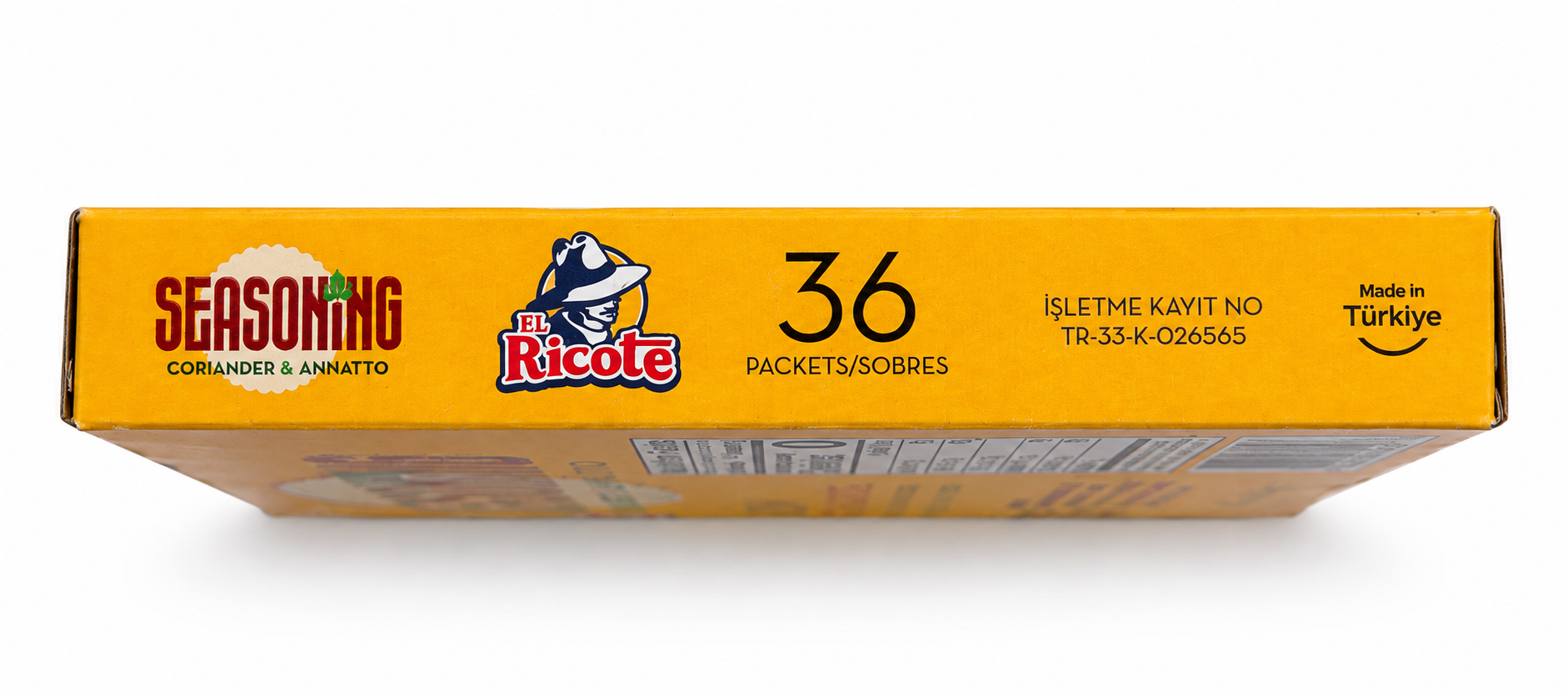 Sazón El Ricote con Culantro y Achiote – 36 sobres (180 g) - Image 2